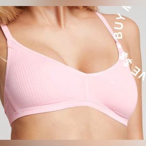 Negative Size 1 Pink Whipped Non-Wire Bra